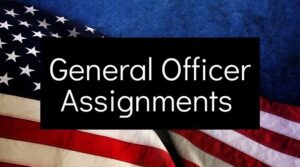 dod general officer assignments