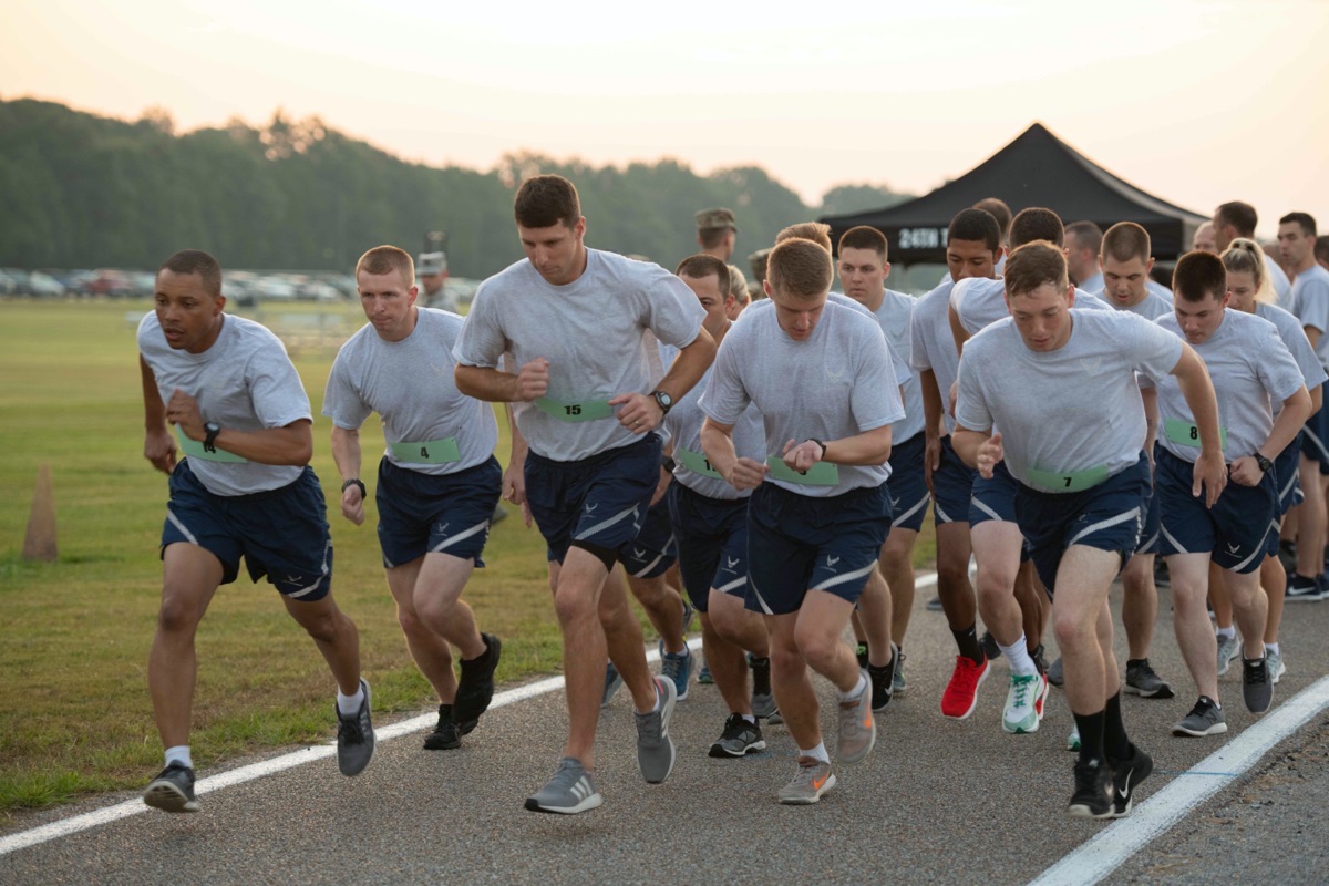Air Force Fitness Test Scores – Ages 30-34